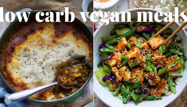 LOW CARB VEGAN RECIPES [EASY AND HEALTHY VEGAN MEALS] | PLANTIFULLY BASED