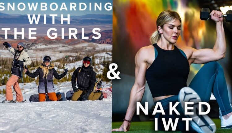 BROOKE ENCE VLOGS | NAKED Interval Weight Training and Shredding With The Girls