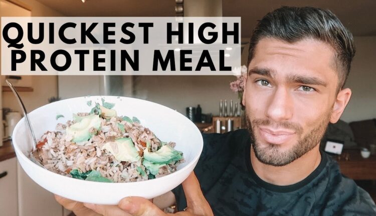 Quick & Easy High Protein Meal In Under 5 Minutes