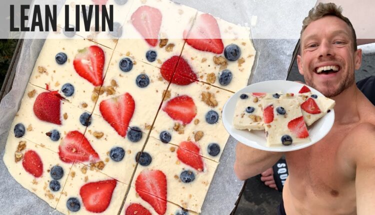 BERRY LEAN FROZEN YOGURT BARS | LEANSQUAD