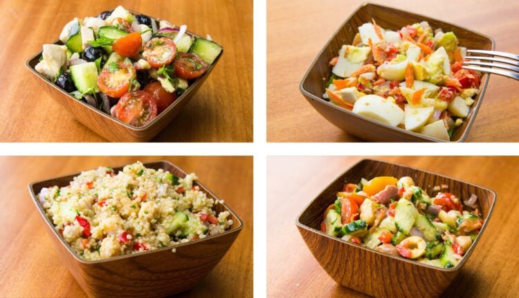 4 Healthy Salad Recipes For Weight Loss | Easy Salad Recipes