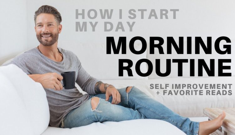 MY MORNING ROUTINE – How I Start My Day + Current Reads For Self-Improvement & Personal Development