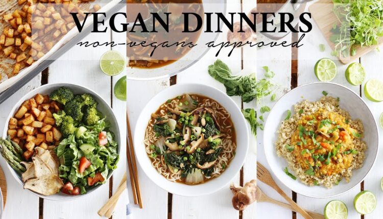 EASY + HEALTHY VEGAN DINNER IDEAS | Non-Vegan Husband Approved!