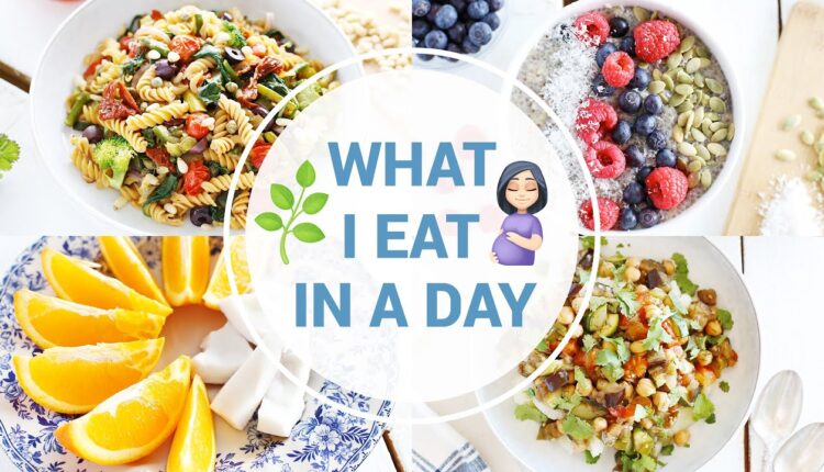 What I Eat In a Day While Pregnant | HEALTHY VEGAN RECIPES