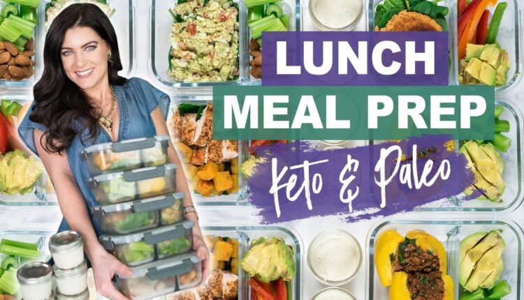 5 Make-Ahead Healthy Lunch Recipes (KETO & PALEO) | Healthy Meal Prep for Weight Loss