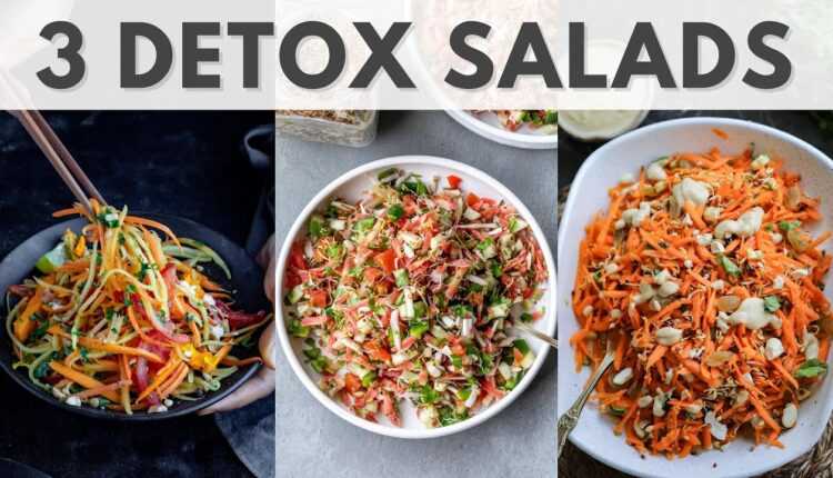 Super Easy Detox Salad Recipes (Part 1) | Healthy Dinner Recipes to Lose Weight