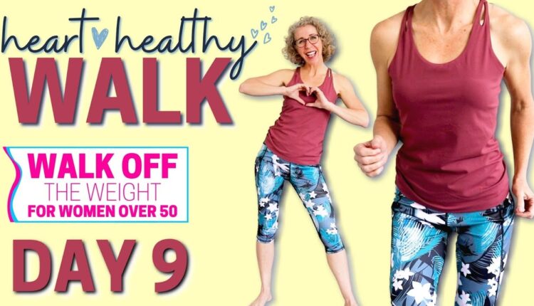 Energizing, Heart-Healthy WALK for Endurance + Stamina (no equipment) 🦶 WALK Off the Weight Day 9