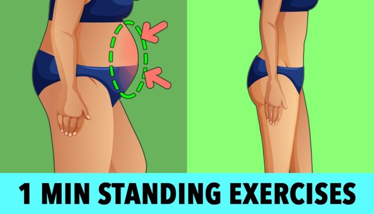 1-Minute Standing Exercises: Belly Fat Burner