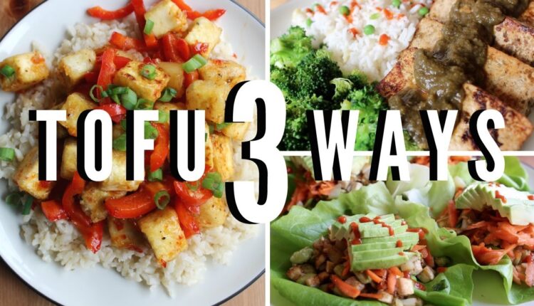 3 Awesome Tofu Recipes (Easy & Vegan)