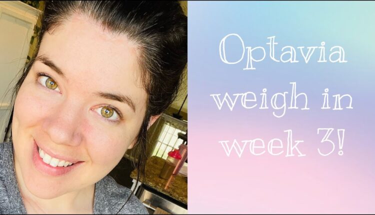 Optavia week 3 weigh in | new lean and green recipe