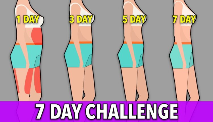 7 DAY CHALLENGE: Lose Belly + Thigh Fat