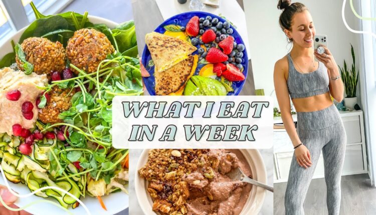 What I Eat In A Week To Stay Fit | healthy paleo recipes
