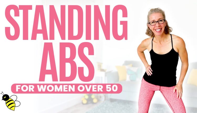20 Minute STANDING ABS Workout for Women over 50 ⚡️ Pahla B Fitness