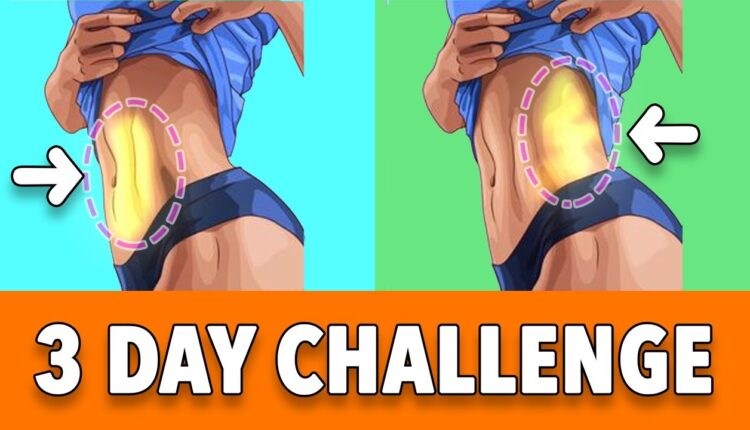 3 Day Challenge: Side Fat Burn Exercises