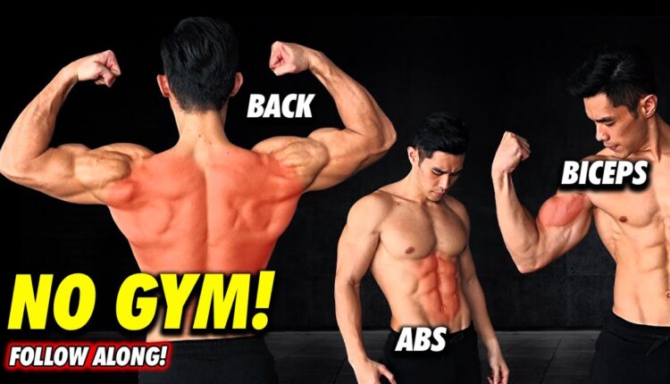 No Equipment Back, Biceps & Abs
