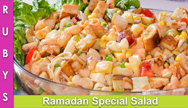 New! Ramadan Special Pizza Hut Salad Ranch & 1000 Style Dressing Recipe in Urdu Hindi - RKK