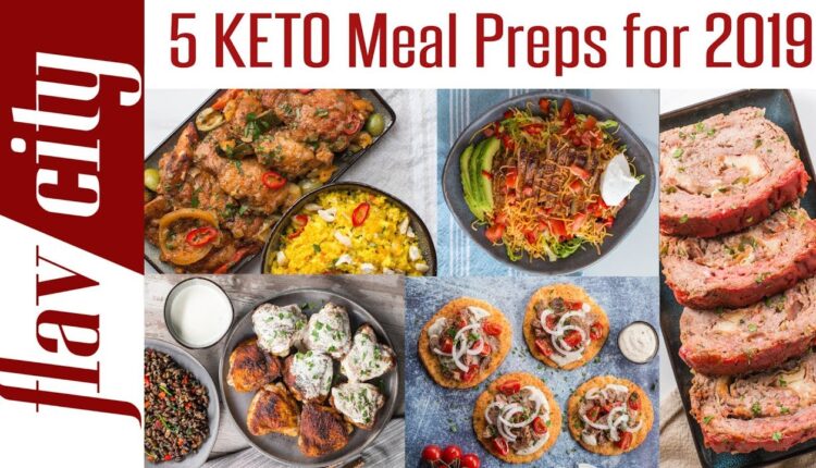 5 Keto Meal Prep Recipes For Weight Loss - 2019 Clean Eating