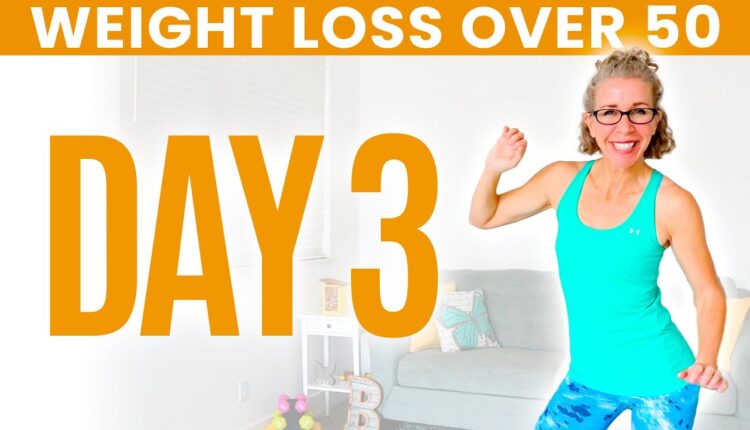 DAY THREE - Weight Loss for Women over 50 😅 31 Day Workout Challenge