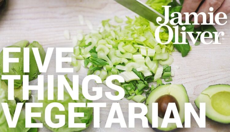 5 Things... Vegetarian | Food Tube Classic Recipes