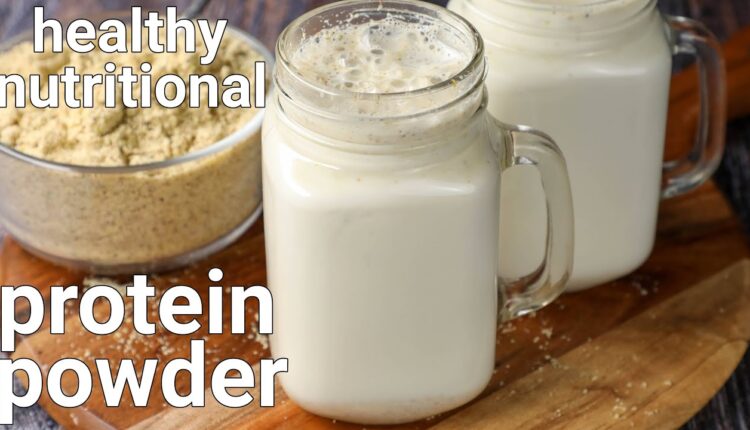 homemade weight loss protein powder in 10 minutes | protein shake recipes | healthy diet recipe