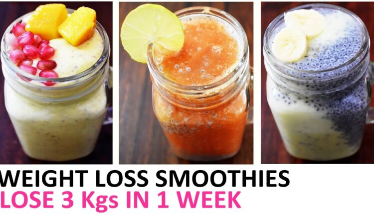 Weight Loss Smoothies (In Hindi|Smoothies For weight Loss (In Hindi|How To Lose Weight Fast-In Hindi