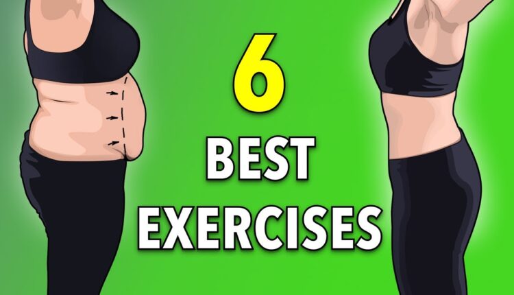 6 Best Cardio Exercises For Belly // Lose Total Belly Fat