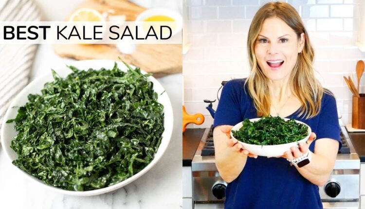 SIMPLE KALE SALAD | my go-to recipe