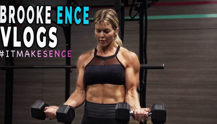 BROOKE ENCE VLOGS | Crossfit Workout "The CHIEF," Santa Cruz Wildfires, and a Bicep Pump