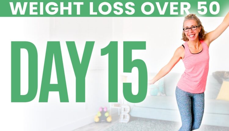Day FIFTEEN - Weight Loss for Women over 50 😅 31 Day Workout Challenge