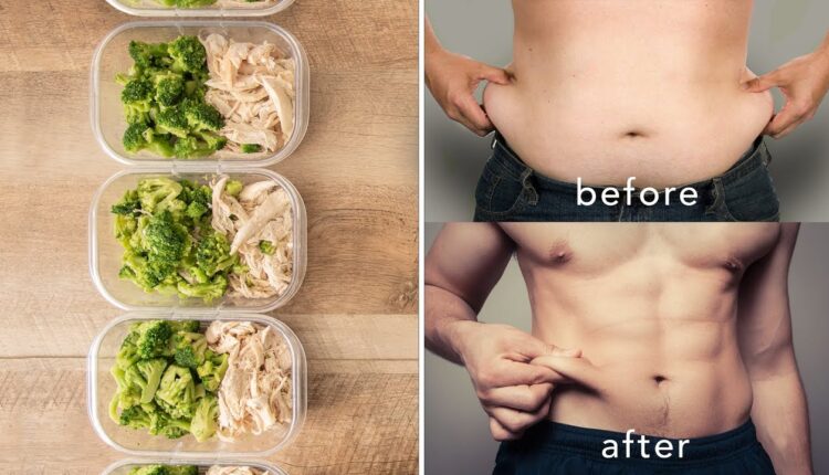 How To Meal Prep to Lose Belly Fat