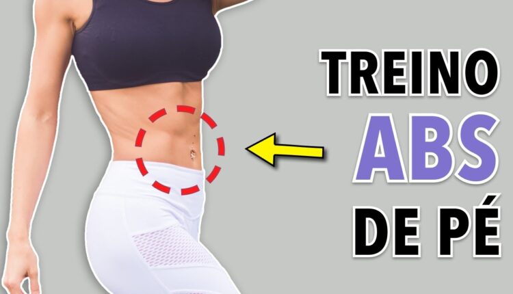 EXERCÍCIOS ABDOMINAIS EM PÉ - QUEIMAR A GORDURA DA BARRIGA EM CASA