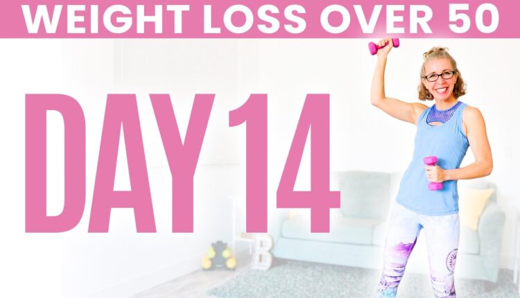 Day FOURTEEN - Weight Loss for Women over 50 😅 31 Day Workout Challenge