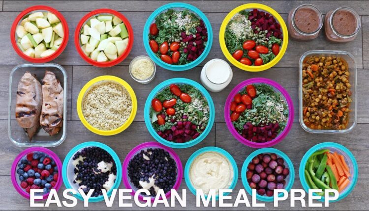 EASY VEGAN MEAL PREP | 12 Healthy Meals + Snacks