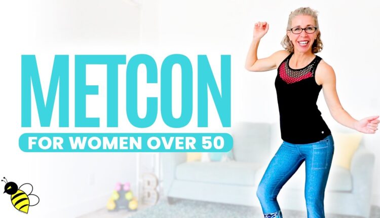25 Minute KNEE-FRIENDLY Bodyweight METCON Workout for Women over 50 ⚡️ Pahla B Fitness