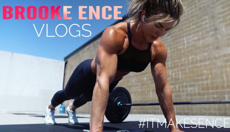 BROOKE ENCE VLOGS | Catching Summer Waves, and Destroying Metcons