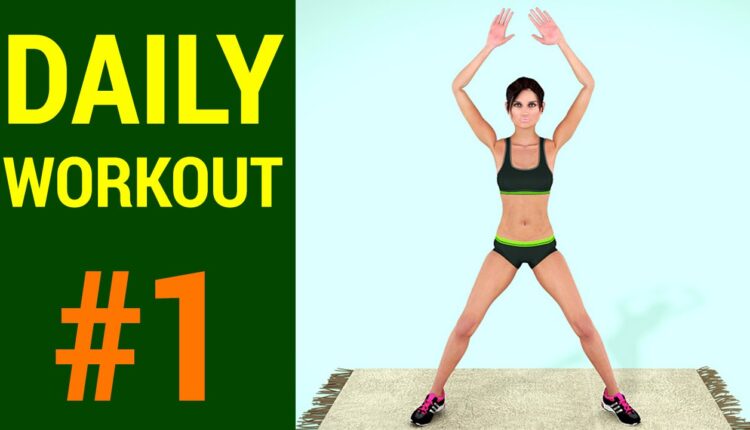 Daily Workout Routine: Day #1 (Fat Burner + Butt + Legs Exercises)