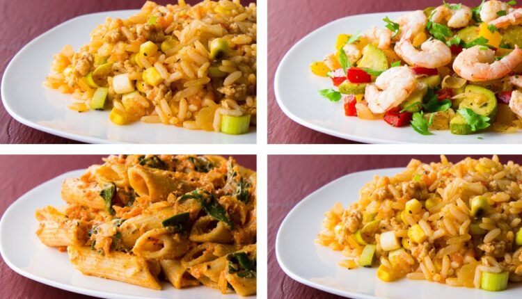 4 Healthy Lunch Ideas For Weight Loss | Easy Healthy Recipes