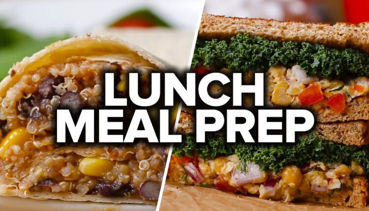 6 Vegan Lunch Meal Preps