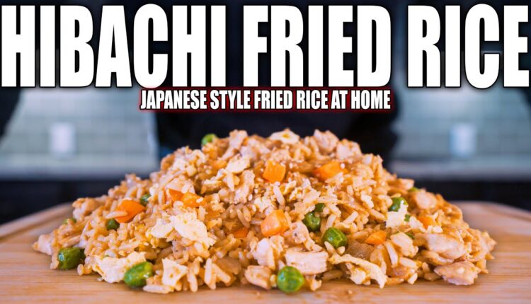 ANABOLIC CHICKEN FRIED RICE | Healthy High Protein Hibachi Style Rice Recipe