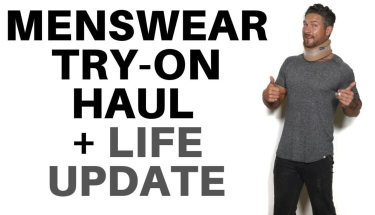 LIFE UPDATE + MENSWEAR TRY-ON HAUL : NEW Releases – Sweaters & Seamless Boxers