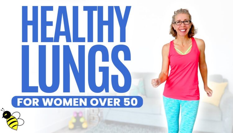30 Minute HEALTHY LUNGS Walking Workout for Women over 50 ⚡️ Pahla B Fitness