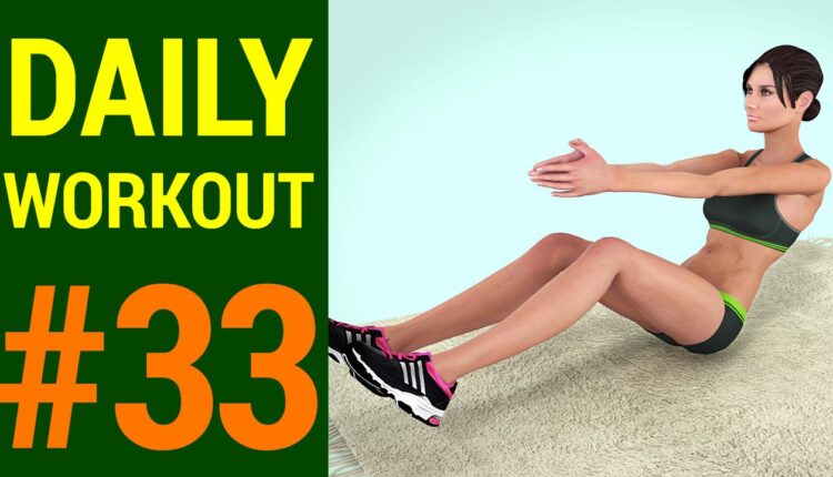 Daily Workout #033: Sexy Abs + Obliques (246 Calories)