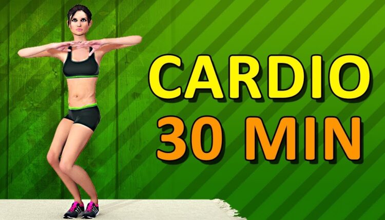 Cardio Workout At Home - 30 Min Aerobic Exercise