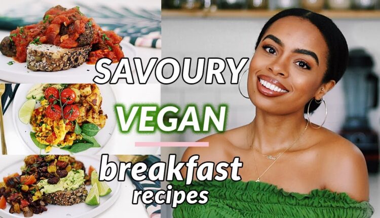 DELICIOUS Savoury Vegan Breakfast Recipes! | no tofu - soy free