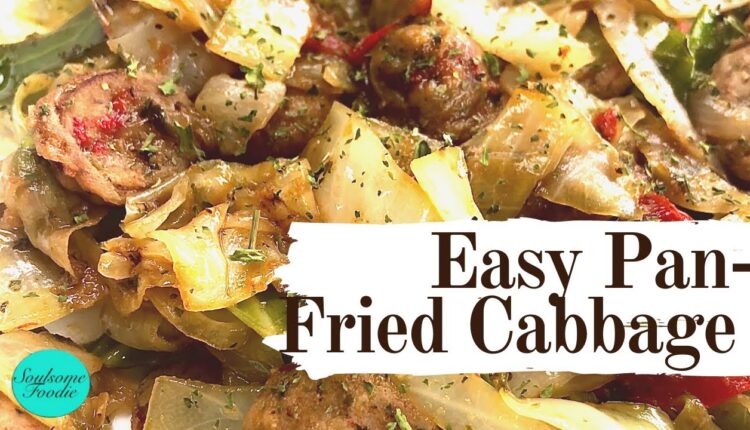 FRIED CABBAGE recipe | KETO RECIPES | EASY Low Carb (Keto) Fried Cabbage | LOW CARB