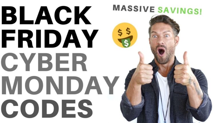 MY BLACK FRIDAY & CYBER MONDAY 2019 CODES - Massive savings up to 55% off! Act now and avoid FOMO.