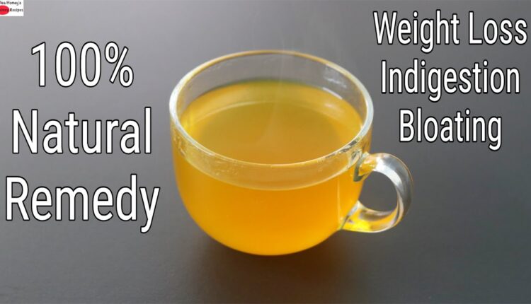 Jeera Turmeric Water For Good Digestion, Weight Loss, Bloating - Cumin Water - Natural Home Remedy