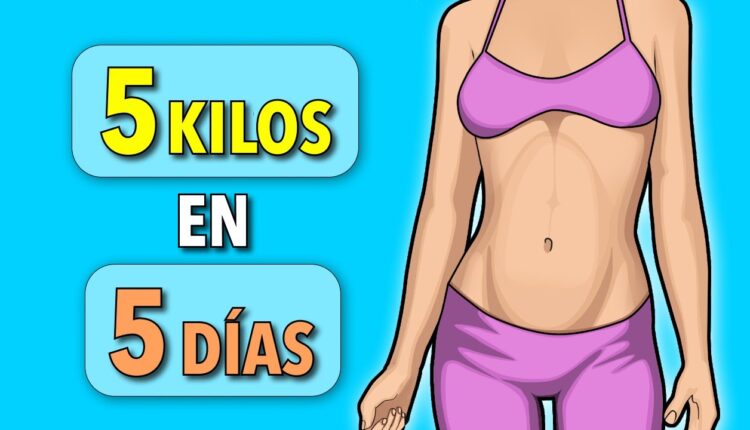 PERDER 5 KILOS EN 5 DÍAS - DESAFÍO DE PÉRDIDA DE GRASA