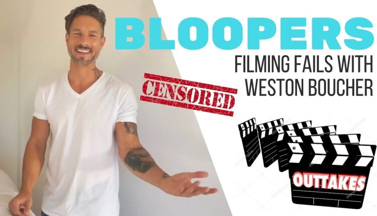 BLOOPERS & OUTTAKES – Male Model Can't Read His Own Ad