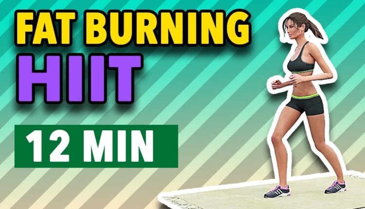 12 Min Fat Burning HIIT Workout //No Equipment